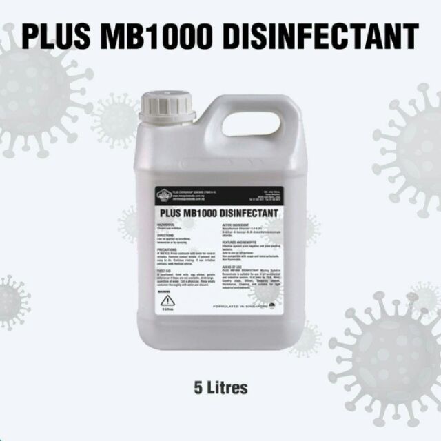 MB1000 DISINFECTANT Misting Solution Concentrate (5L) Shopee Malaysia