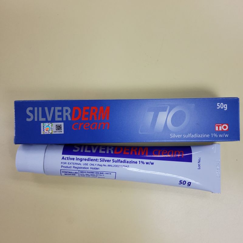 SILVERDERM CREAM 50G | Shopee Malaysia