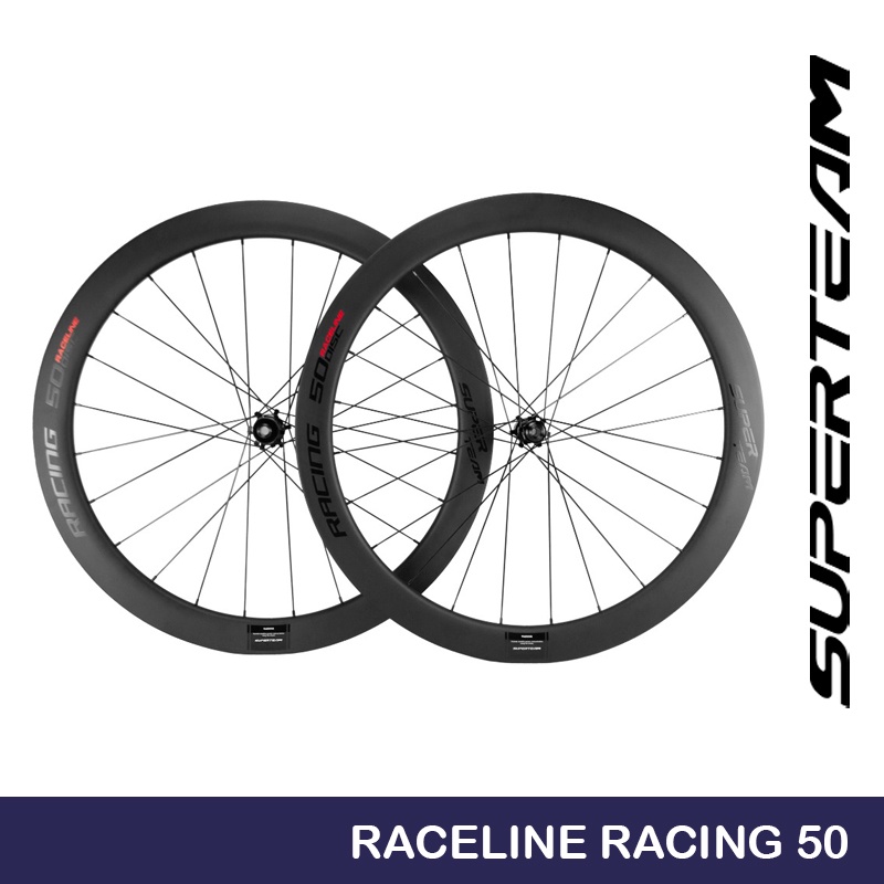 SUPERTEAM Raceline Racing 50 UD Road Bike Disc Brake Carbon