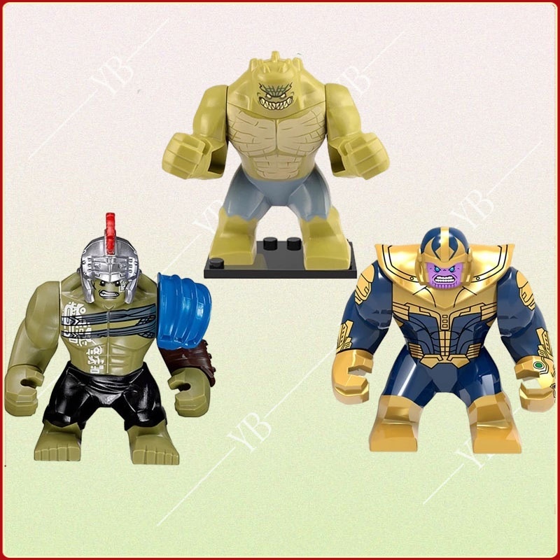 Hulk Thor Movie Peripheral Assembled Doll Toys mini building blocks ...