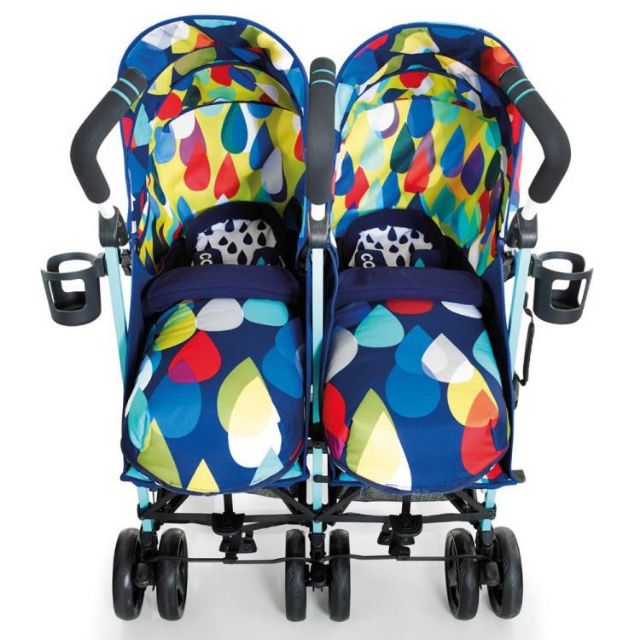 Cosatto To Fro Duo Twin Stroller Pitter Patter with FREE Gift