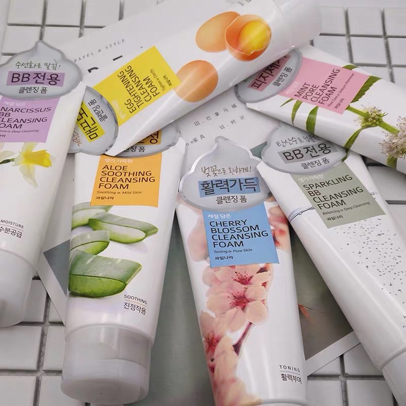 Korean deals foam cleanser