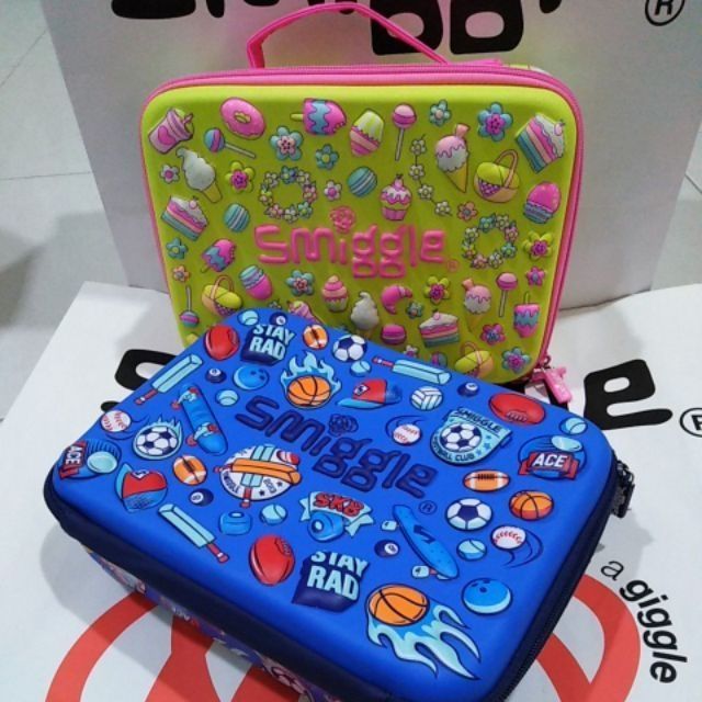 Smiggle Hardtop Square Lunch box Shopee Malaysia