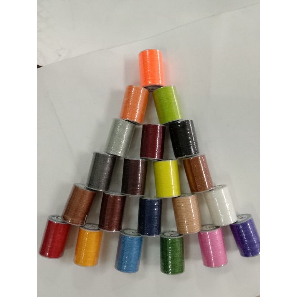 GALACES Polyester Waxed Flat Thread 0.8mm Shopee Malaysia