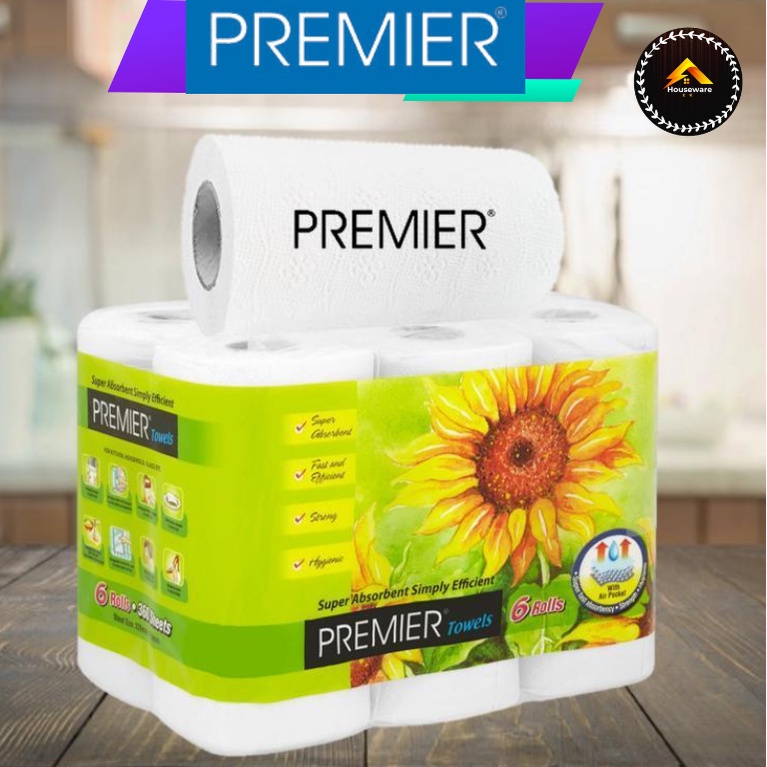 Premier Kitchen Tissue Towel Rolls 🔥Ready Stock🔥 Kitchen Tissue Rolls ...