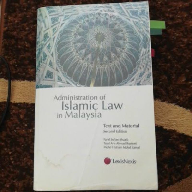 (Photocopy ver) Administration of Islamic Law in Malaysia: Text and ...
