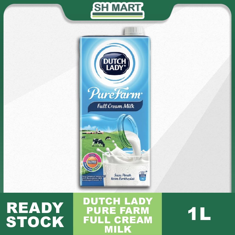 Dutch Lady PureFarm Full Cream 1L Shopee Malaysia