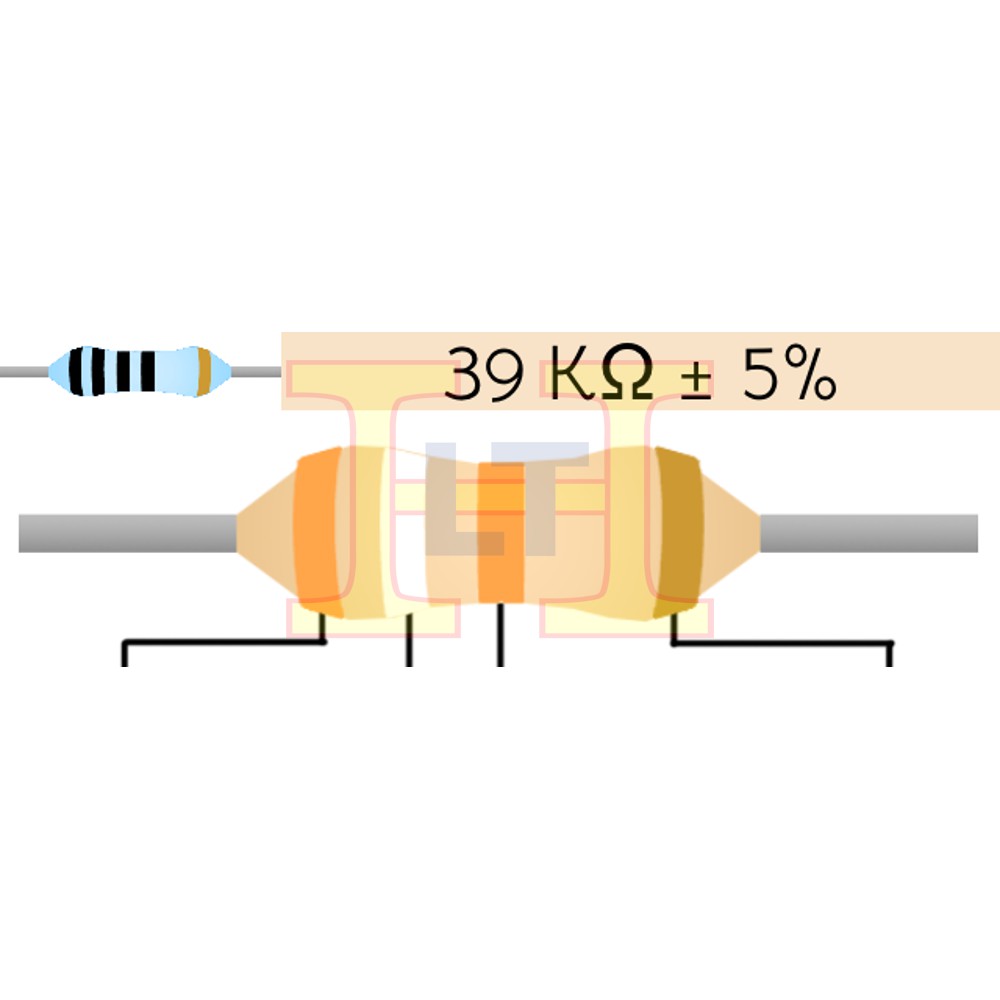 (READY STOCK) RESISTOR 39K Ohm 5% (10pcs) | Shopee Malaysia