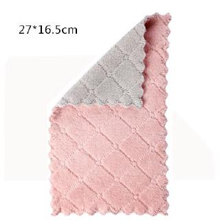 Kitchen daily dish towel dish cloth kitchen rag non-stick oil thickened  clo3CCE