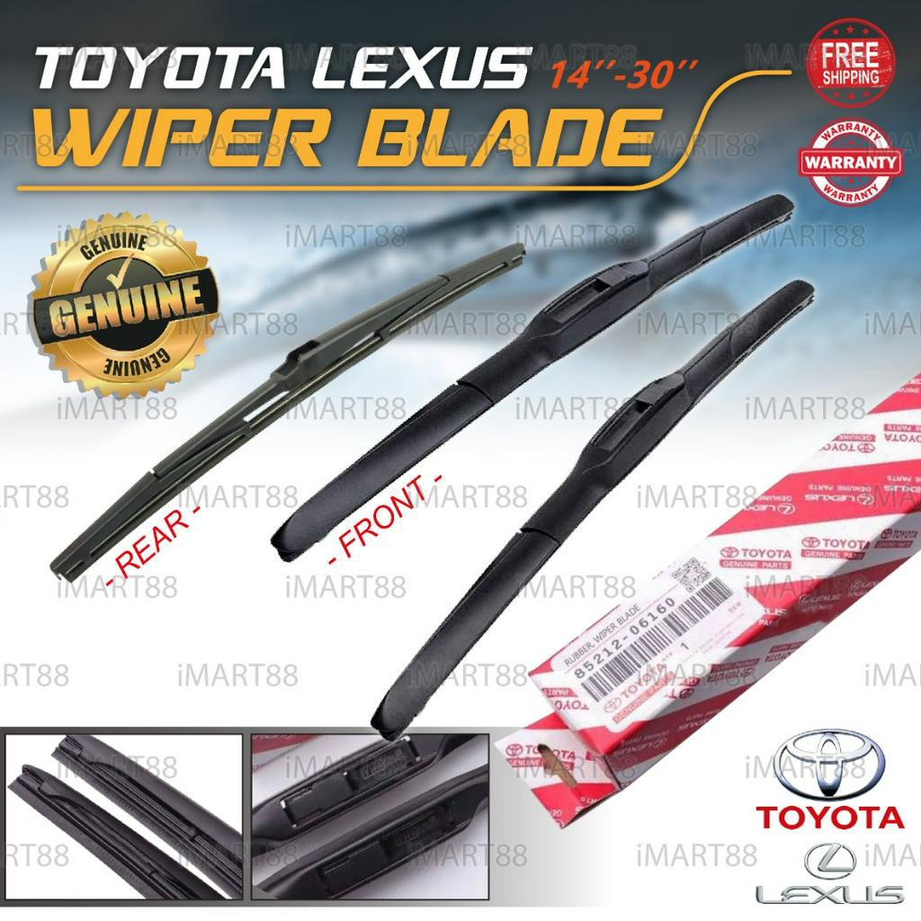 Original Toyota Lexus Wiper Blade Alphard Vellfire Mark X Fortuner