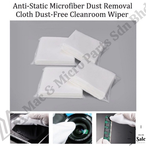 Microfiber Dust Removal Cloth Dust-Free Cleanroom Wiper for cleaning of ...