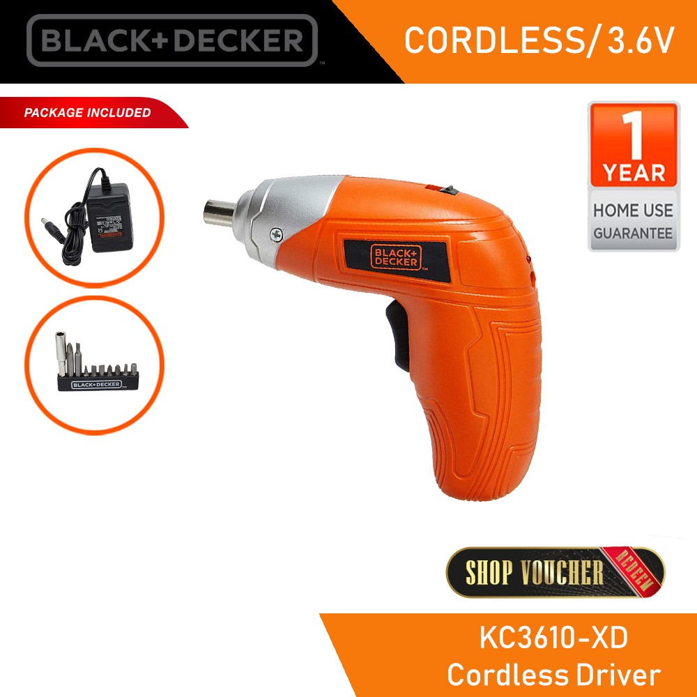 Black & Decker KC3610 3.6V Ni-cd Screwdriver