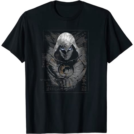 Marvel Moon Knight Ancient Glyphs T-Shirt Men's Fashion Short Sleeve T ...