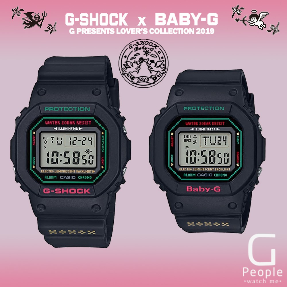 CASIO G SHOCK x BABY G LOV 19B 1D LOV 19B 1 LOV 19B PAIR WATCH 100 ORIGINAL Shopee Malaysia