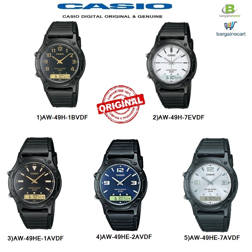 Casio aw best sale 49 h