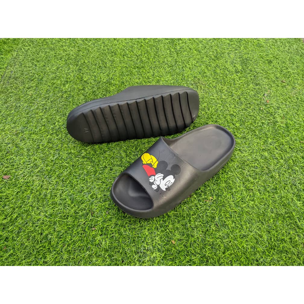 Yeezy mickey mouse slides new arrivals