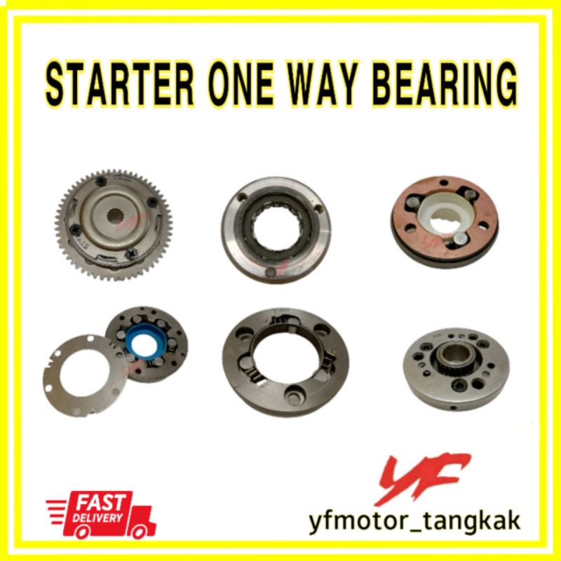 STARTER CLUTCH ONE WAY BEARING EX5 DREAM RS150R EGO KRISS SRL W125 W110