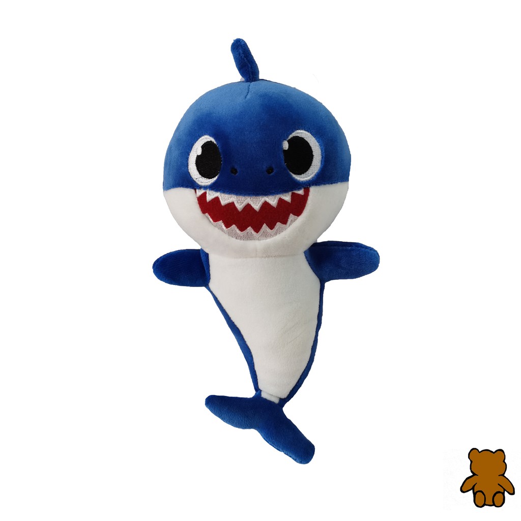 26cm blue Baby Shark Stuffed Toys for Kids Cute Baby | Shopee Malaysia