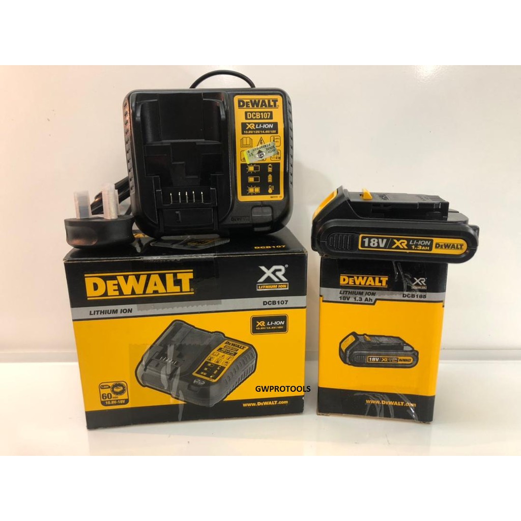 Dewalt 18v discount 1.3 ah battery