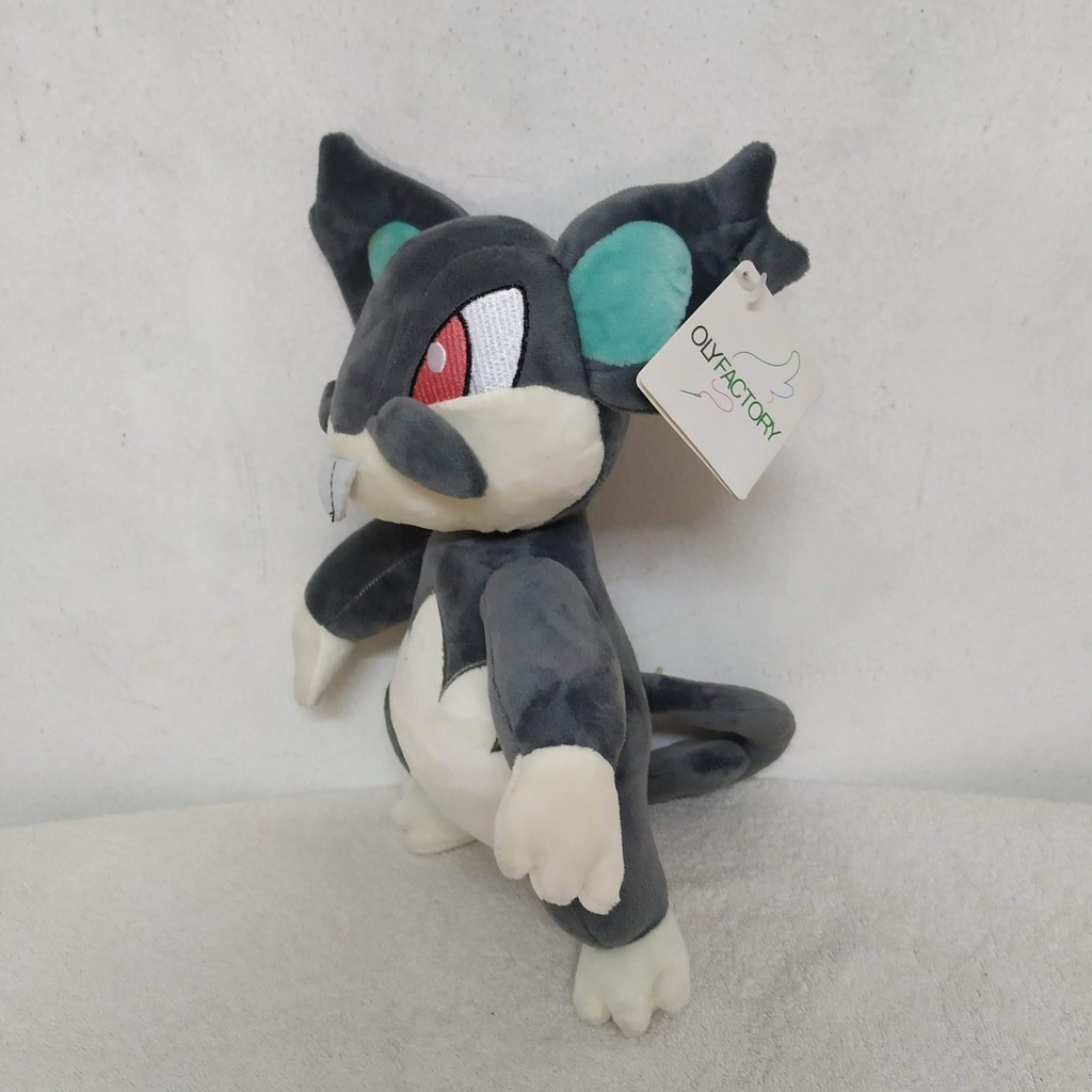 READY STOCK IN MALAYSIA Alola Rattata Raticate Pokemon Plush Baby Animals Soft Stuffed Toys Dolls Gifts Patung
