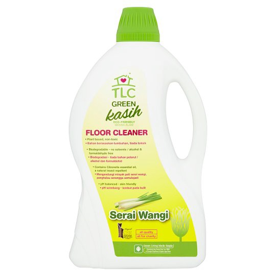 Tlc Green Floor Cleaner Apple Serai Wangi Green Blossom Anti Bug Baby Friendly Chemical