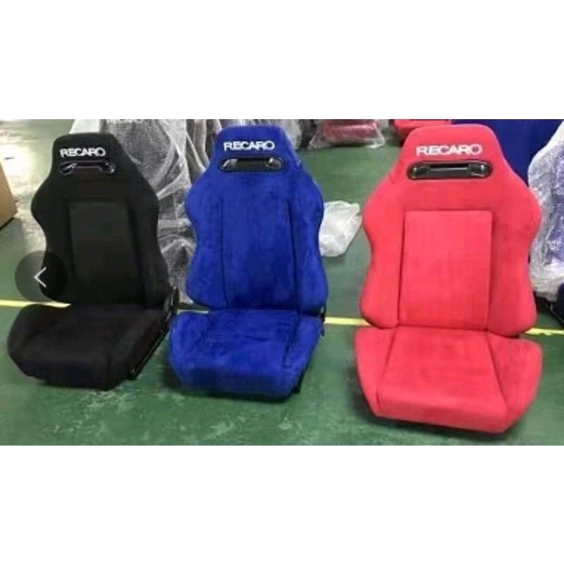 Sr3 Sr4 Red Blue Black Intergra Dc5 Type-R Recaro Alcantara Fabric ...