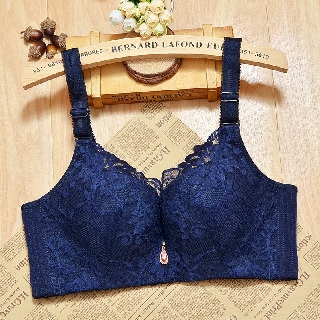 LOCAL READY STOCK Plus Size Bra 38D to 50DE thin Steel-rimmed Lace