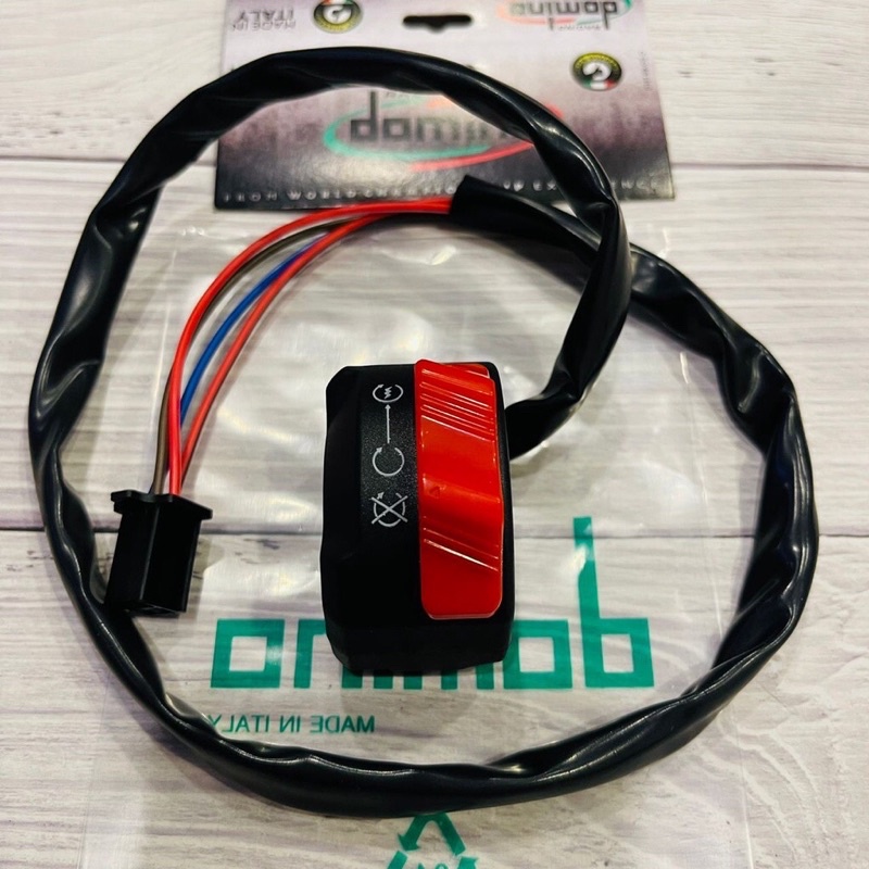 DOMINO Right Side On/OFF Switch Starter Universal Motorcycle | Shopee ...