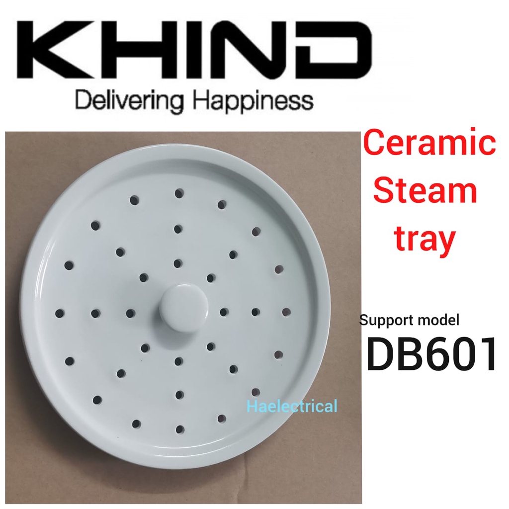 KHIND Double Boiler Ceramic Steam Tray DB601 Accessories Shopee Malaysia