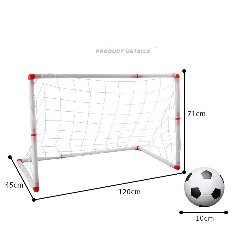 🔥MRTOYS🔥 120cm Football Goal Tiang Gol Bola Sepak Budak Soccer Toys ...