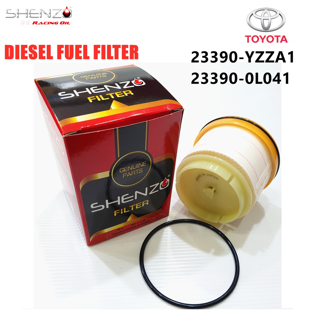 Filtro Carburante Diesel Per Toyota Hilux 05-14 Ricambio 23390-0L041 - Nuovo