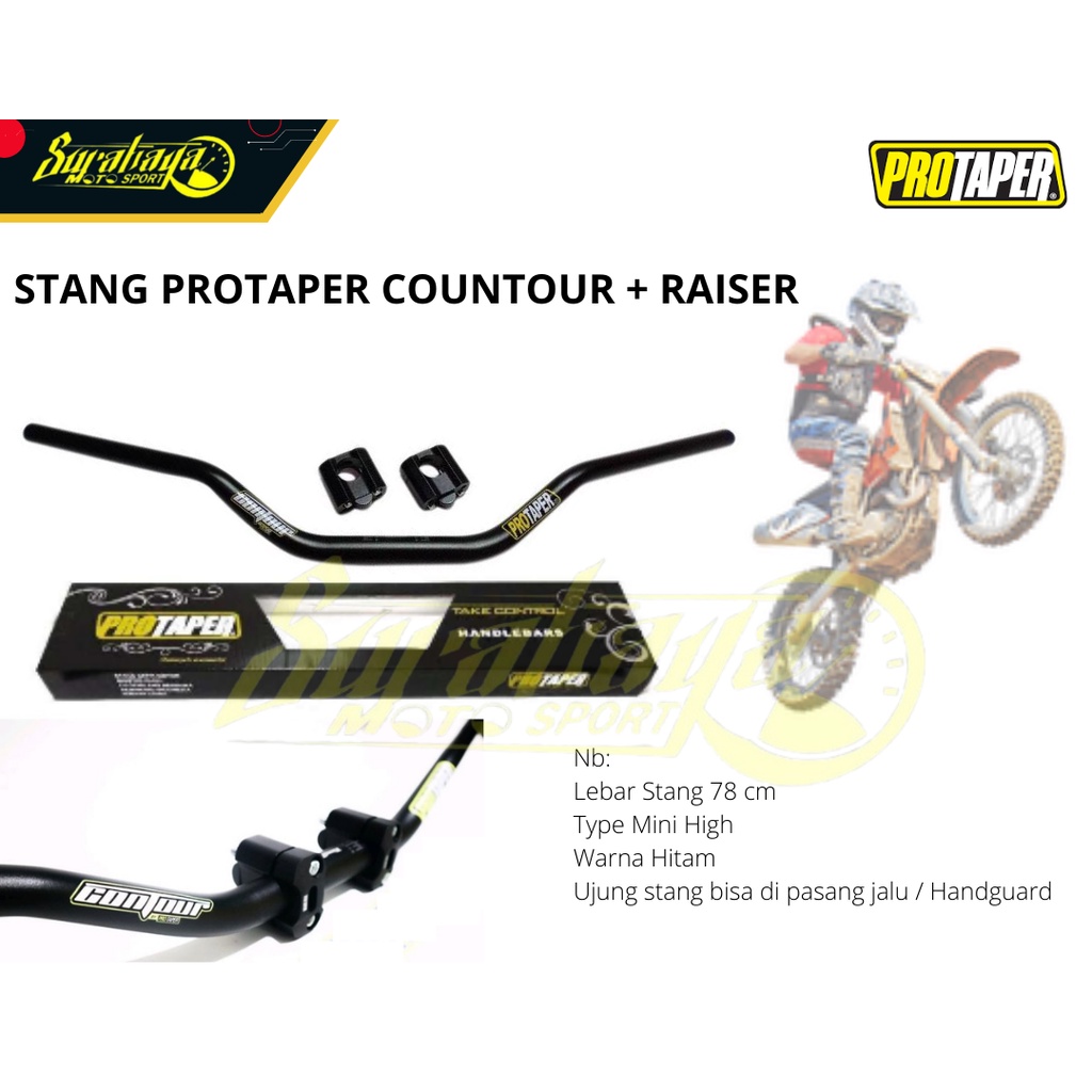 Protaper Countour Replica Handlebar + Raiser Handlebar | Shopee Malaysia