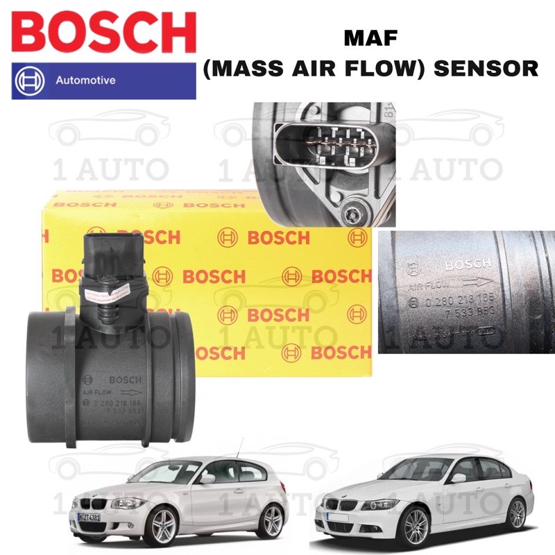 BOSCH MAF MASS AIR FLOW SENSOR BMW E90 318i 320i N46 ENGINE E87 118i