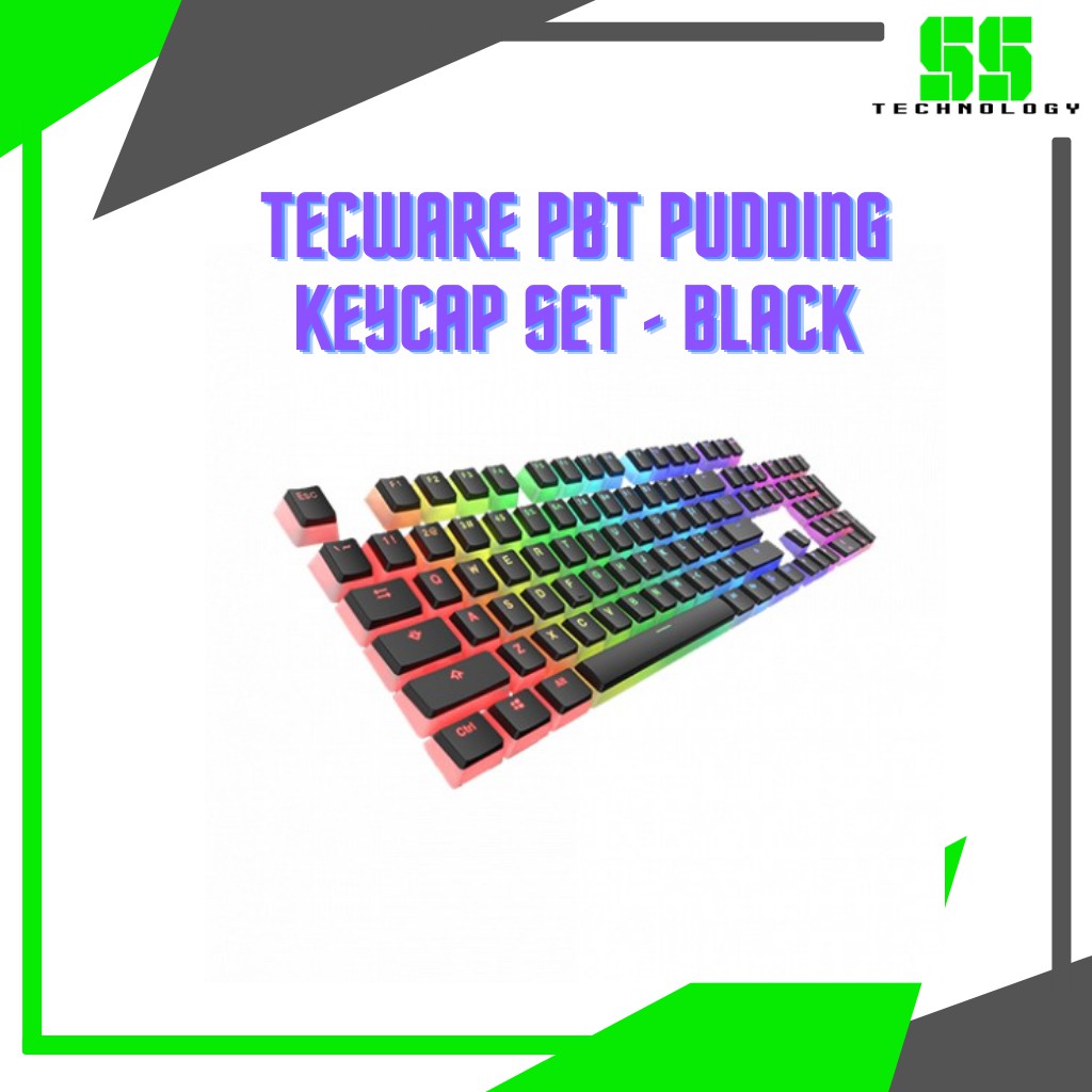 TECWARE PBT PUDDING KEYCAP SET Shopee Malaysia