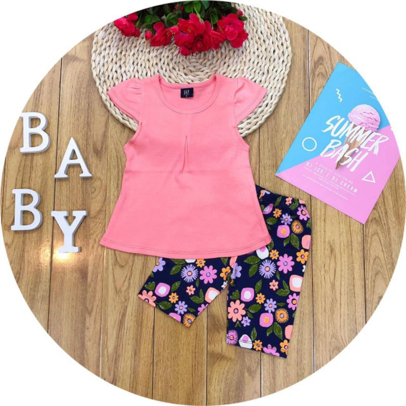 OHMYKIDS CLEARANCE Playset Baby Gap Girl Kids Summer Age 1 8y Baju Harian Budak Perempuan Selesa Musim Panas Shopee Malaysia