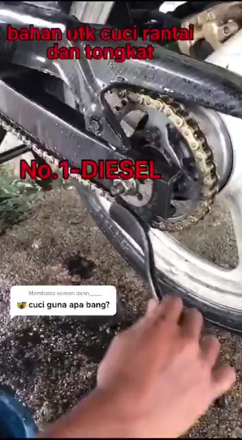 82 DIRTBUSTER CLEANER DEGREASER NONCHEMICAL MOTORCYCLE CHAIN CLEANER ENGINE PENCUCI RANTAI BASIKAL BERMINYAK DIRT BUSTER