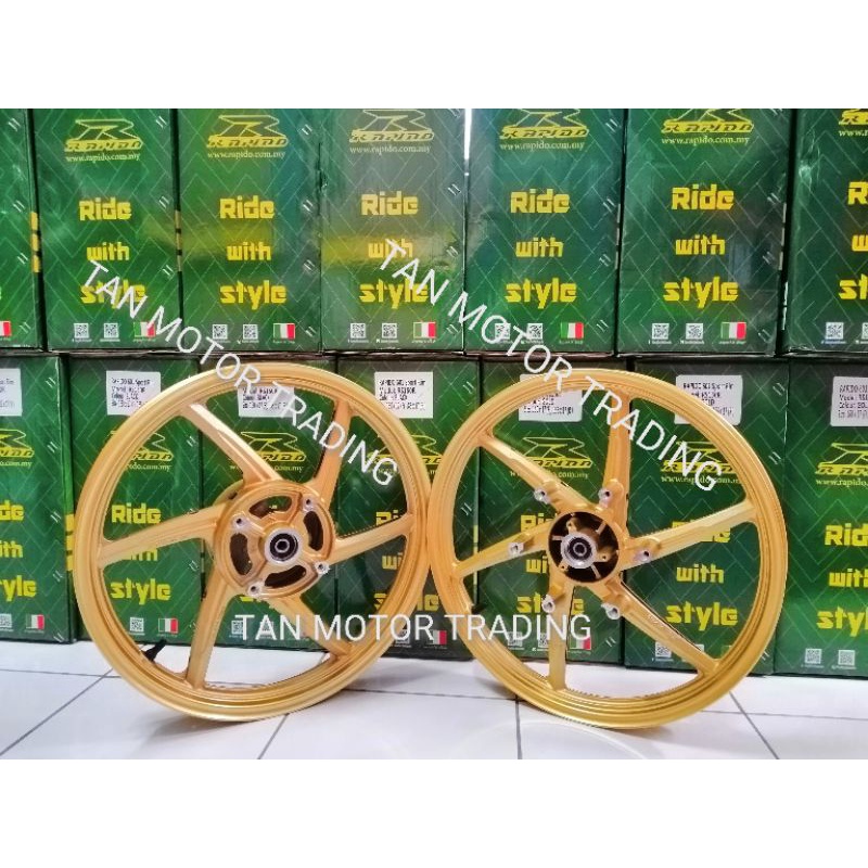 Rapido Sport Rim 601 Honda Rs150/RSX150 | Shopee Malaysia