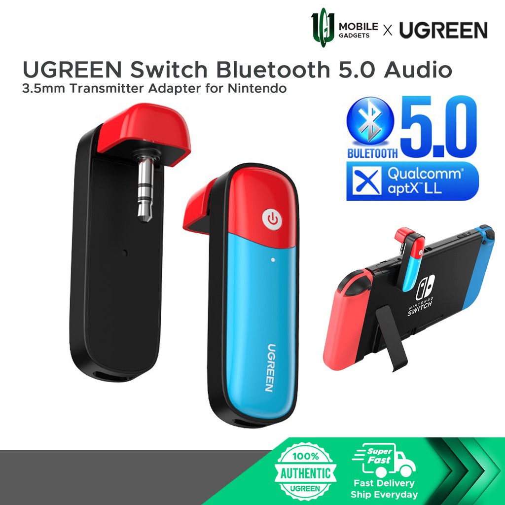3.5 mm bluetooth transmitter nintendo switch hotsell