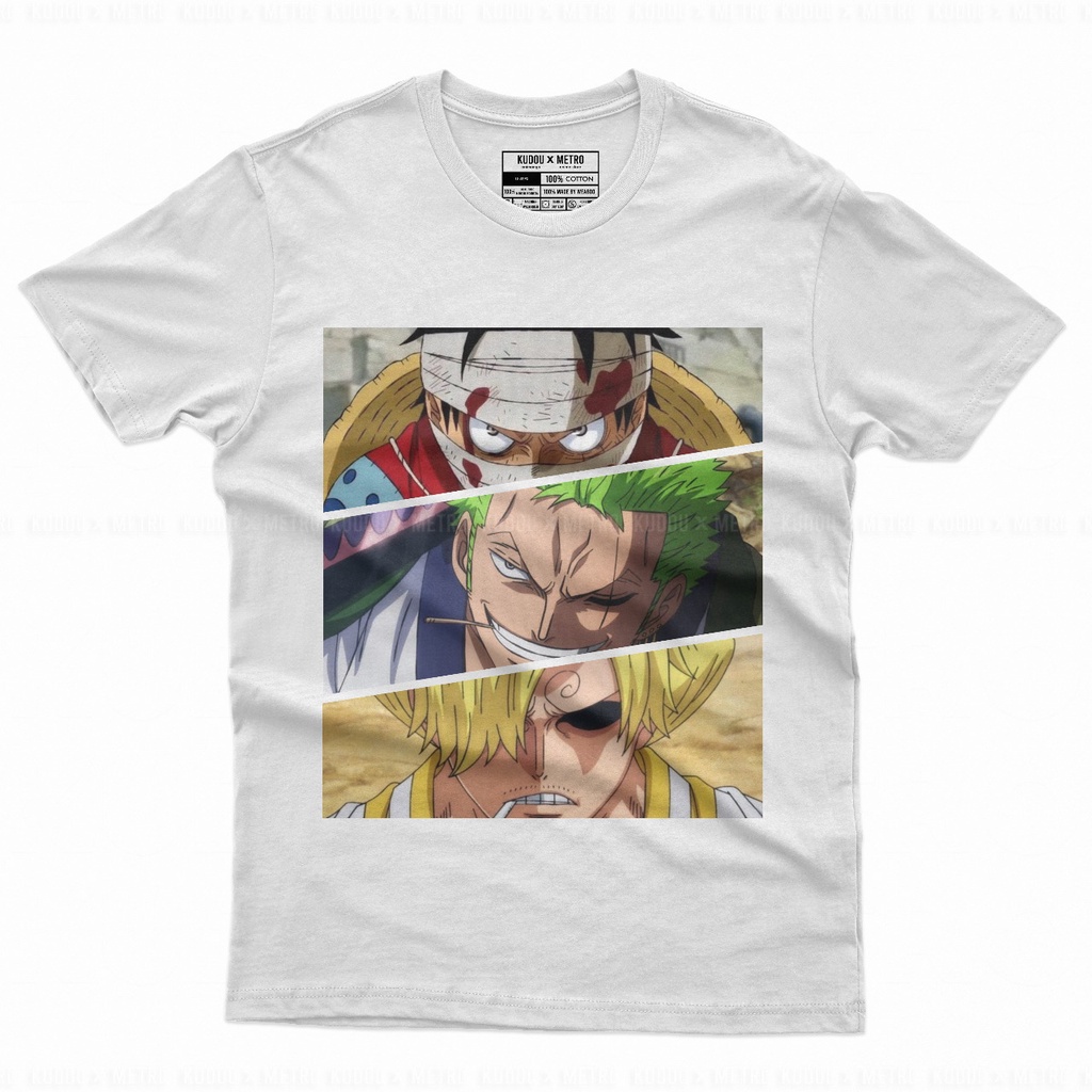 T-shirt Bambino Ruffy Face Zoro One Piece, 100% Cotone, Lavabile A 40°, Vestibilità Regolare