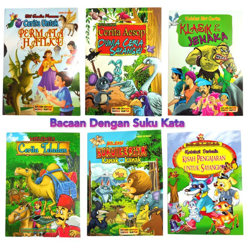 Buku Cerita Kanak-Kanak Bersuku Kata ( Koleksi Siri Cerita MENARIK ...