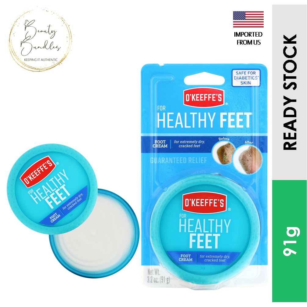 O'Keeffe's For Healthy Feet, Foot Cream for Extremely Dry, Cracked Feet