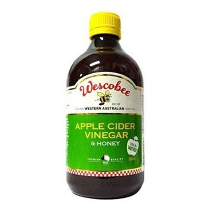 WESCOBEE Apple Cider Vinegar & Honey 500ml Shopee Malaysia