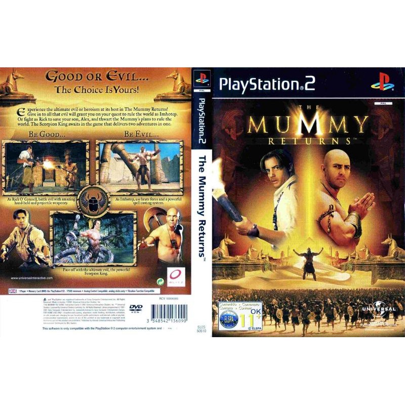 The mummy returns deals ps2