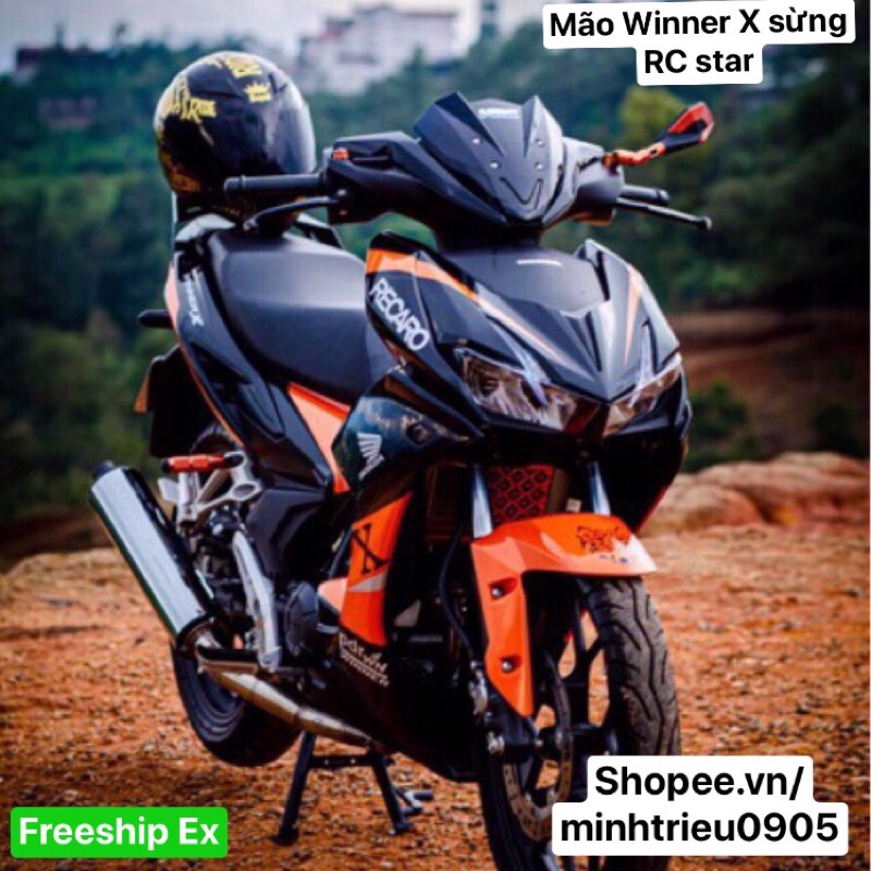 Winner X V2 horn-style crown | Shopee Malaysia