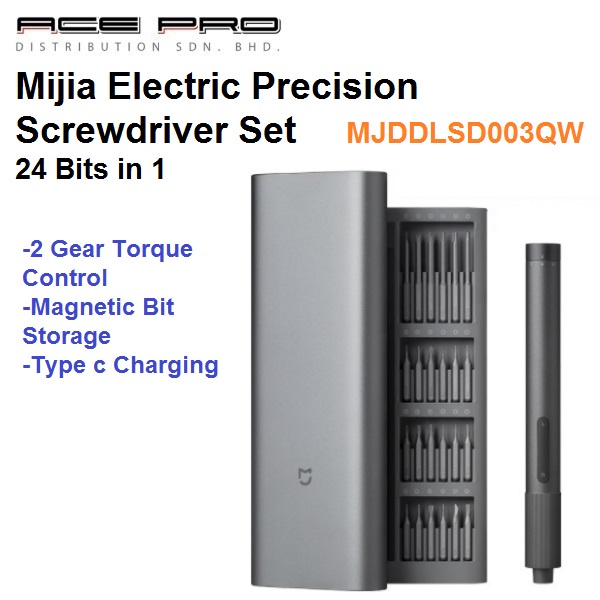 Xiaomi Mijia Electric Precision Screwdriver Kit 24pcs with Type-C Port