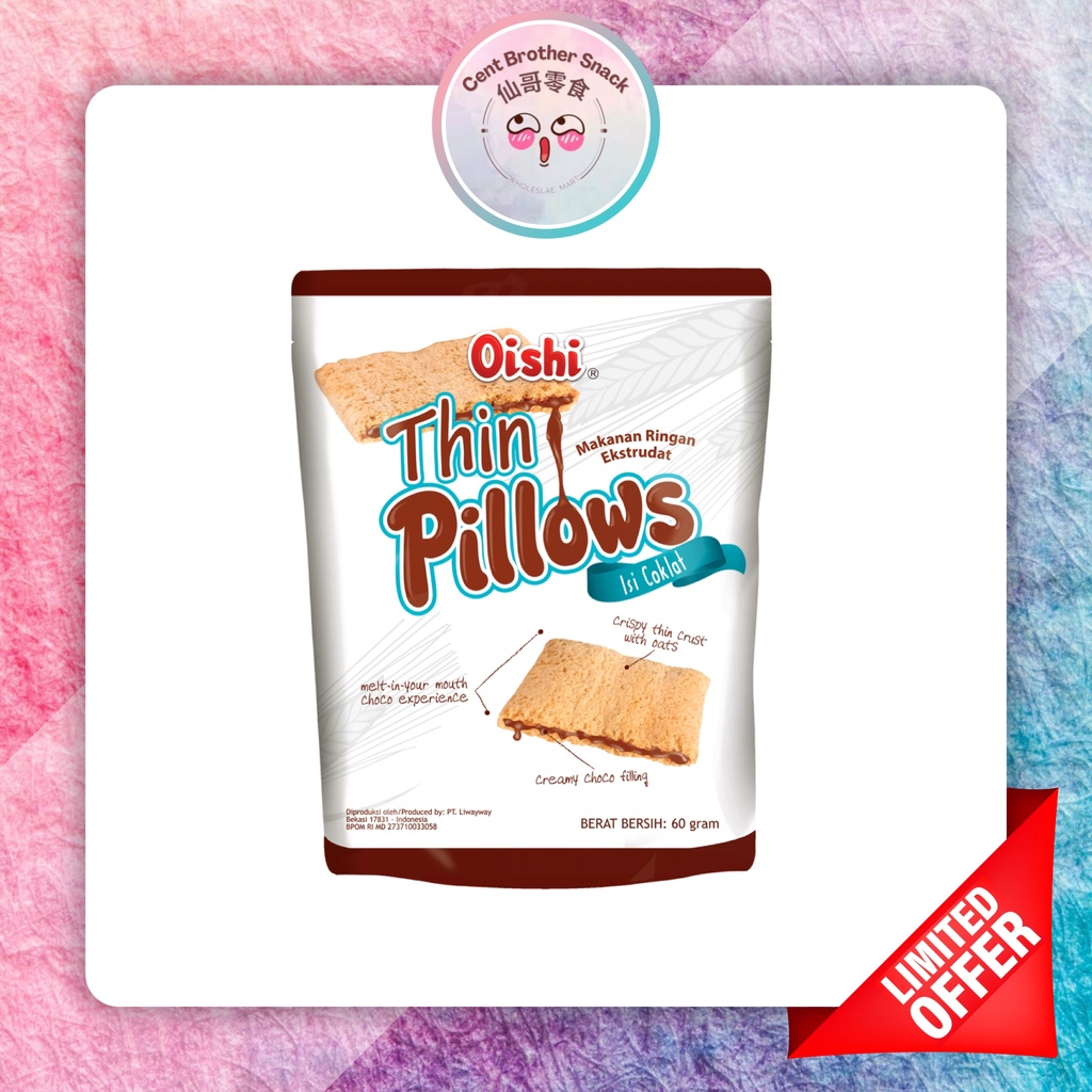 Oishi thin pillows sales