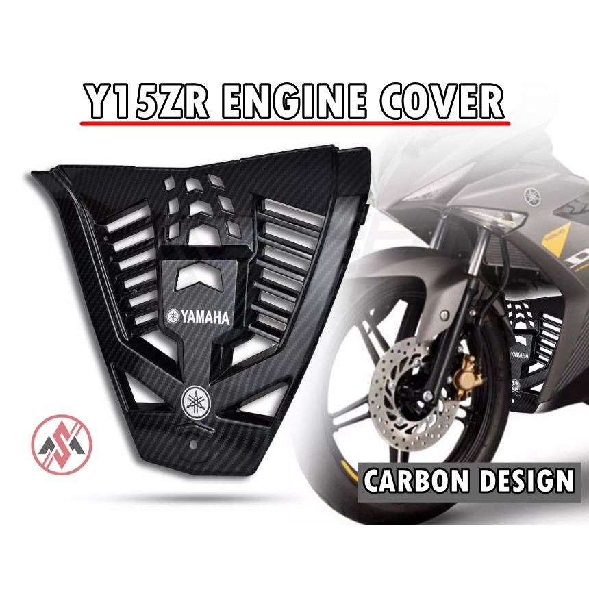 YAMAHA Y15 ABS ENGINE PROTECTOR COVER V GRILL / Y15ZR ALLOY CNC ...