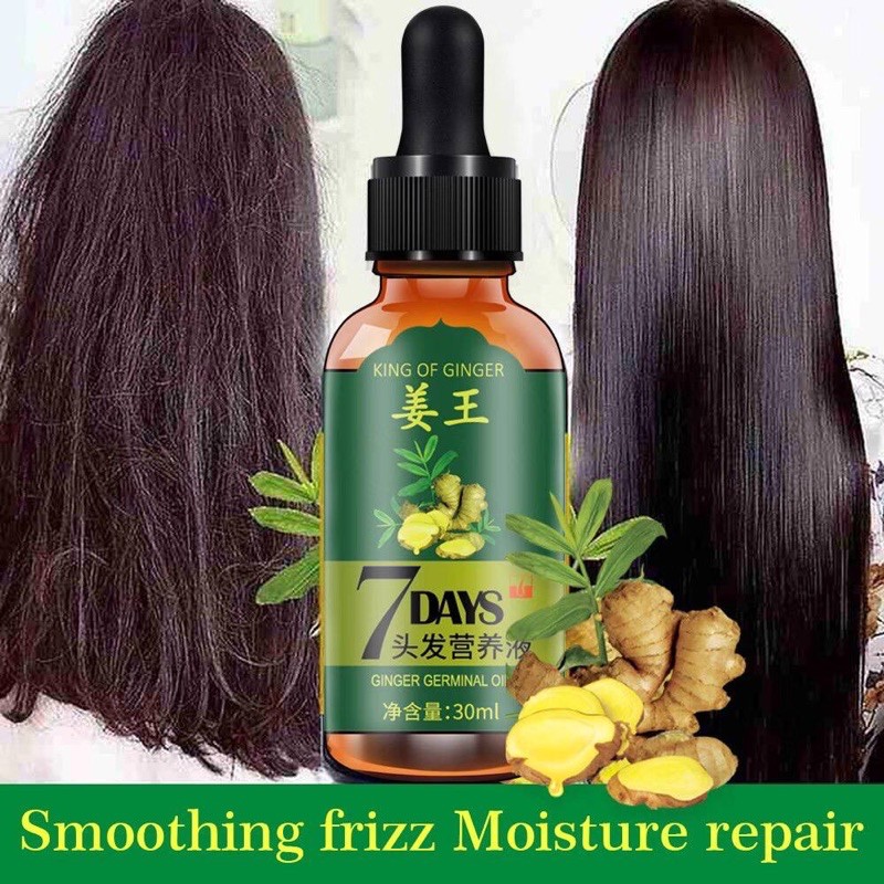 GINGER OIL, Pelebat Rambut, kurangkan gugura rambut, lebatkan rambut ...