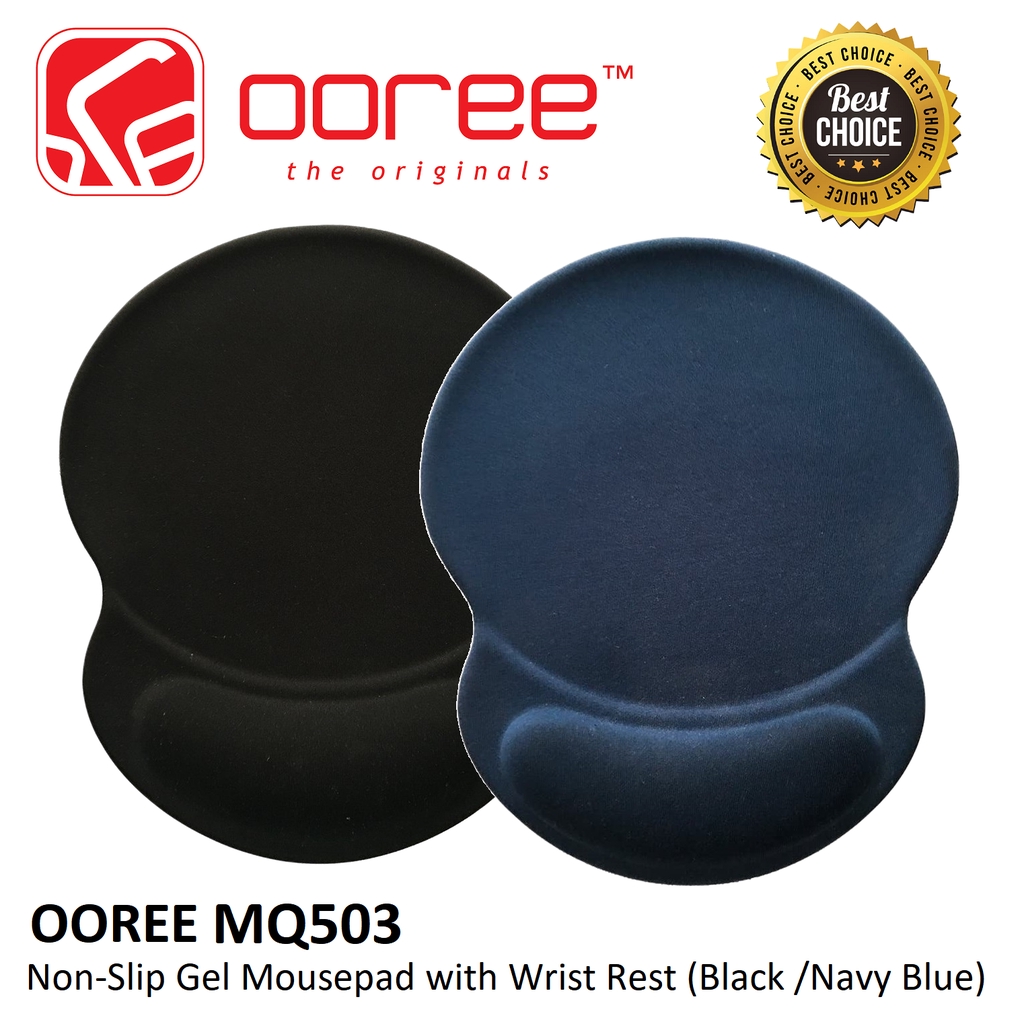 OOREE MQ503 ADJUSTABLE GEL GUARD WRIST ARM REST MOUSE PAD, ERGONOMIC ...