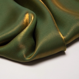 Designer Liquid Silky Satin Fabric Shiny Two Tone (56 Colours) / Kain Liquid  Satin Kilat